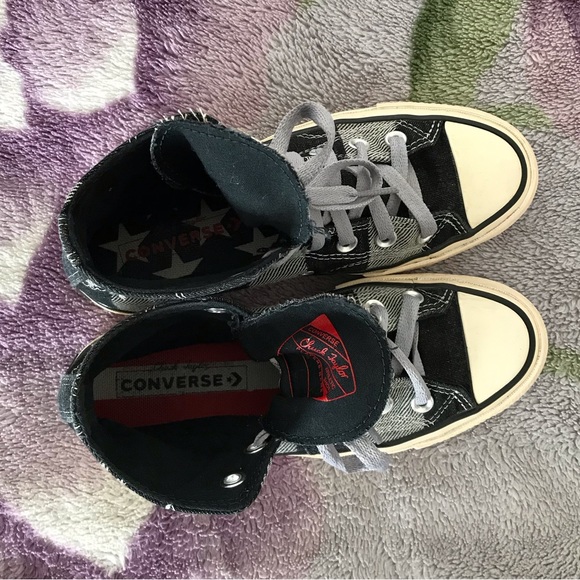 Converse Chuck 70 High Top Stars and Stripes Denim Sneaker - Picture 6 of 10